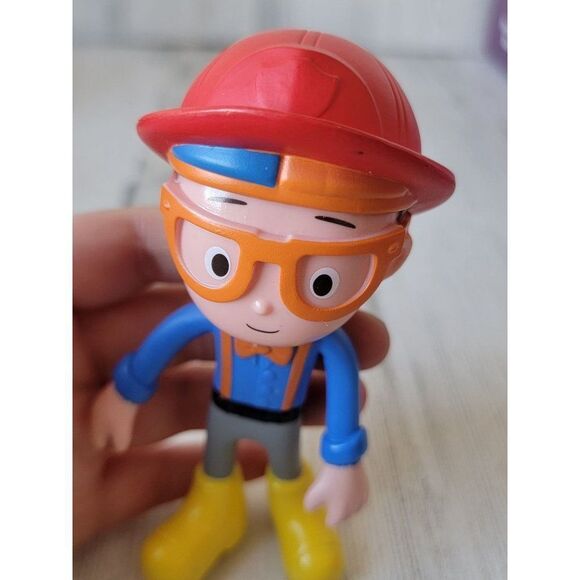 Circus nerd blippi glasses guy bendy toy figure - Picture 2 of 5